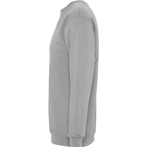 Sweatshirt - New Supreme , Sol´s, graue melange, Mischgewebe Polyester/Baumwolle, M, 69,00cm x 54,00cm (Länge x Breite), Bild 3