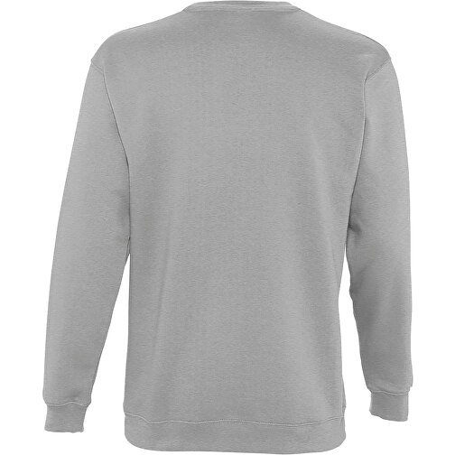 Sweatshirt - New Supreme , Sol´s, graue melange, Mischgewebe Polyester/Baumwolle, L, 70,00cm x 57,00cm (Länge x Breite), Bild 2