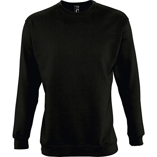Sweatshirt - New Supreme , Sol´s, schwarz, Mischgewebe Polyester/Baumwolle, XXL, 72,00cm x 63,00cm (Länge x Breite), Bild 1