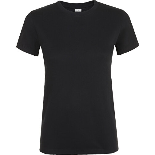 T-Shirt - Regent Women , Sol´s, tiefschwarz, Baumwolle, S, 61,00cm x 41,00cm (Länge x Breite), Bild 1