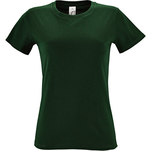 T-Shirt - Regent Women , Sol´s, flaschen-grün, Baumwolle, S, 61,00cm x 41,00cm (Länge x Breite), Bild 1