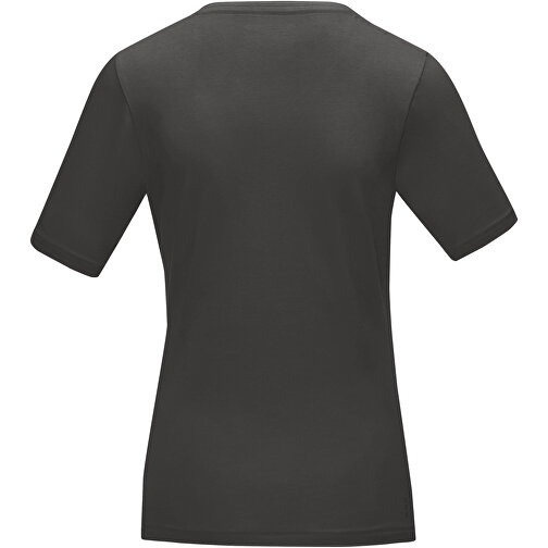 Kawartha T-Shirt Für Damen Mit V-Ausschnitt , Green Concept, storm grey, Single jersey Strick 95% Bio Baumwolle, 5% Elastan, 200 g/m2, M, , Bild 4