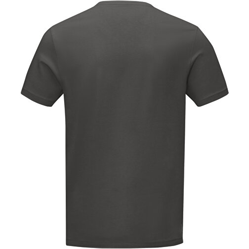 Kawartha T-Shirt Für Herren Mit V-Ausschnitt , Green Concept, storm grey, Single jersey Strick 95% Bio Baumwolle, 5% Elastan, 200 g/m2, XXXL, , Bild 4