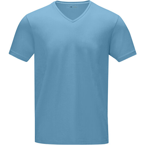 Kawartha T-Shirt Für Herren Mit V-Ausschnitt , Green Concept, nxt blau, Single jersey Strick 95% Bio Baumwolle, 5% Elastan, 200 g/m2, XXL, , Bild 3
