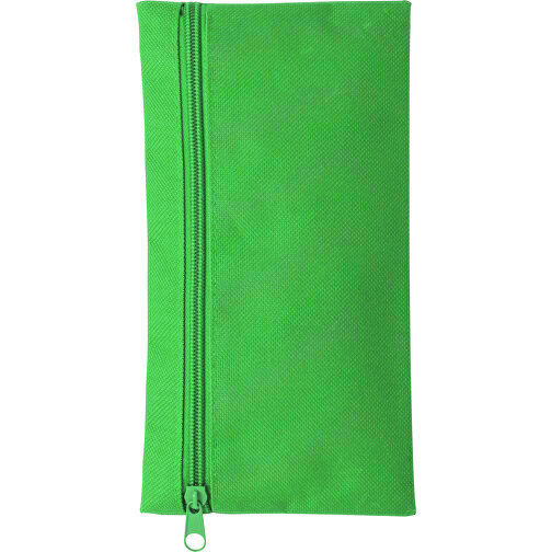 Federmappe Tage , grün, Polyester 600D, 22,00cm x 11,50cm (Länge x Breite), Bild 1