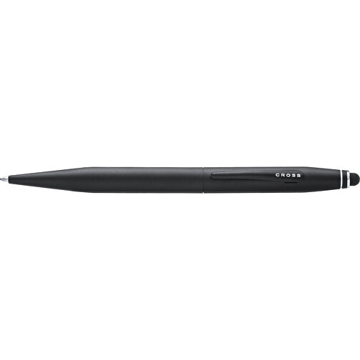 Kugelschreiber Pointer Tech 2 , schwarz, Metall, 13,50cm (Breite), Bild 3