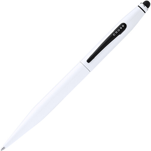 Kugelschreiber Pointer Tech 2 , weiß, Metall, 13,50cm (Breite), Bild 2