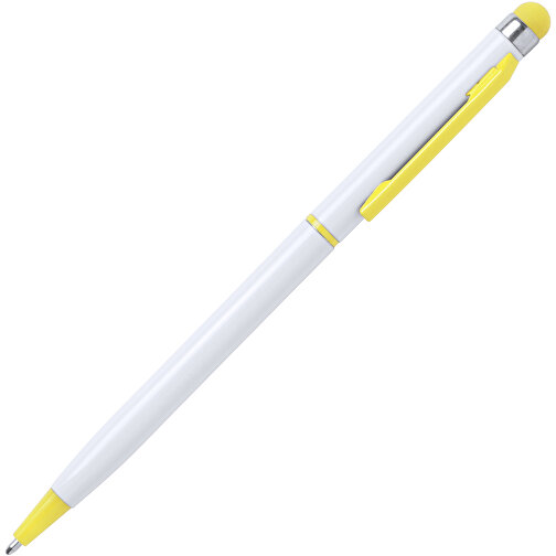Kugelschreiber Pointer Duser , gelb, Aluminium, 13,70cm (Breite), Bild 2