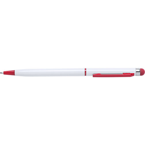 Kugelschreiber Pointer Duser , rot, Aluminium, 13,70cm (Breite), Bild 3