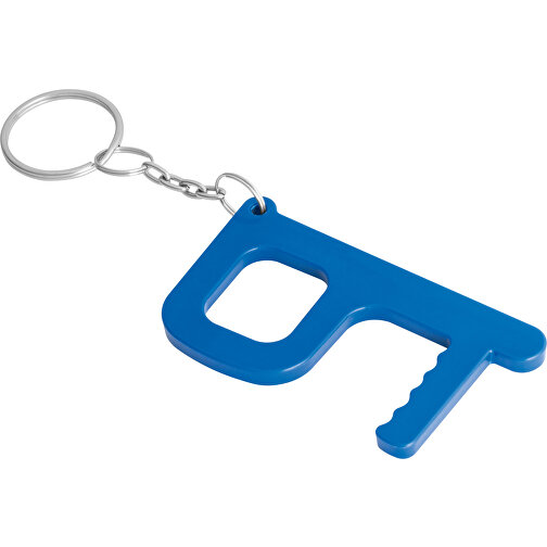 HANDY SAFE. Multifunktions-Schlüsselanhänger , königsblau, ABS, , Bild 1