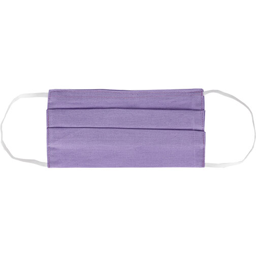 Mund-Nasen-Maske – Rainbow , lavendel, 100 % Baumwolle, 9,00cm x 2,00cm x 18,50cm (Länge x Höhe x Breite), Bild 1