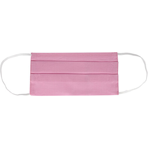 Mund-Nasen-Maske – Rainbow , rosa, 100 % Baumwolle, 9,00cm x 2,00cm x 18,50cm (Länge x Höhe x Breite), Bild 1