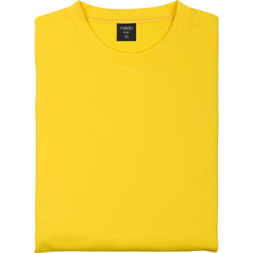 Erwachsene Technische Sweatshirt Kroby , gelb, 100% Polyester 265 g/ m2, XXL, , Bild 1