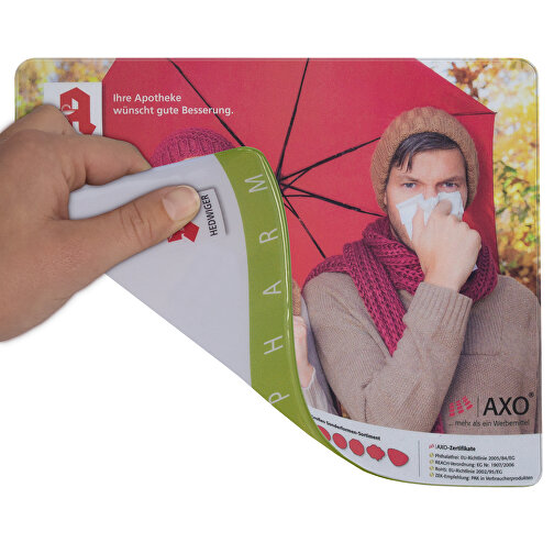 AXOPAD® AXOPharm 600 tapis de paiement, rectangulaire 24 x 19,5 cm, épaisseur 1,5 mm, Image 2