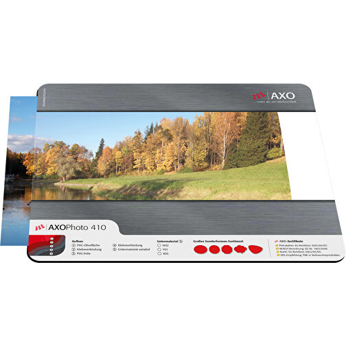 AXOPAD® Betalingsmatte AXOPhoto 610, 29,7 x 21 cm rektangulær, 1,7 mm tykk, Bilde 1