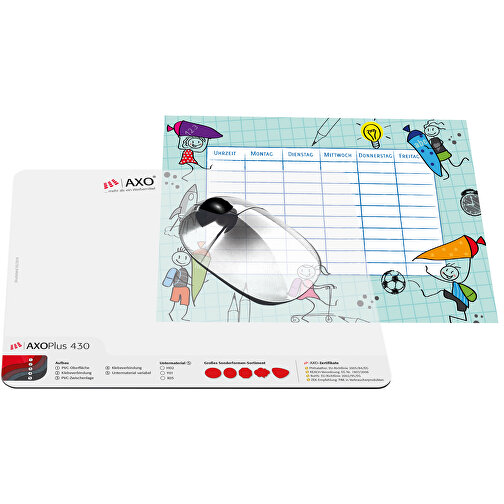 AXOPAD® Desk pad AXOPlus 530, 42 x 29,7 cm rettangolare, 2,6 mm di spessore, Immagine 1