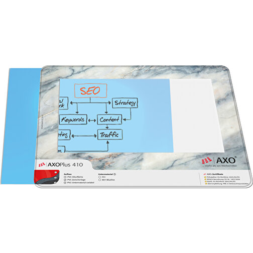 AXOPAD® Desk pad AXOPlus 510, 43,6 x 31,3 cm rettangolare, spessore 1,75 mm, Immagine 1