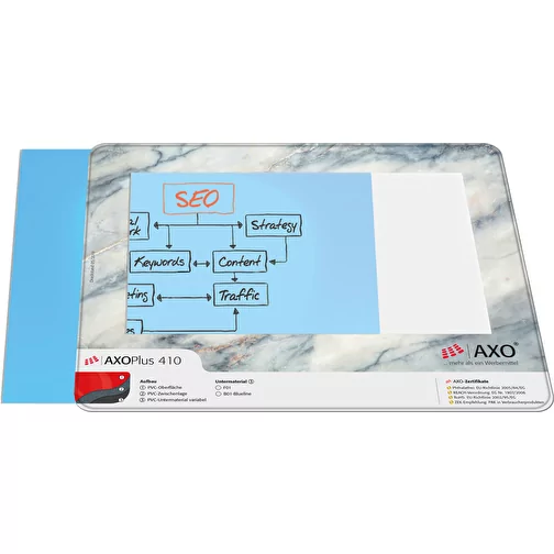 Sous-main AXOPAD® AXOPlus 510, 43,6 x 31,3 cm rectangulaire, épaisseur 1,75 mm, Image 1
