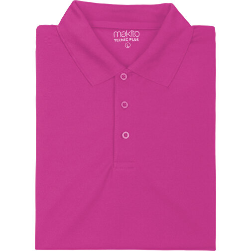 Polo-Shirt Tecnic Plus , fuchsie, 100% Polyester 180 g/ m2, S, , Bild 1