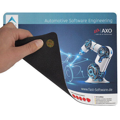 AXOPAD® Mousepad AXOFast 400, okragla 21 cm, grubosc 1 mm, Obraz 2