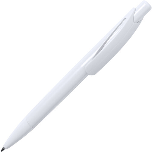 Antibakteriell Kugelschreiber Ramix , weiß, 14,00cm (Breite), Bild 2
