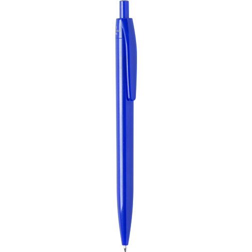 Antibakteriell Kugelschreiber Licter , blau, 13,80cm (Breite), Bild 1
