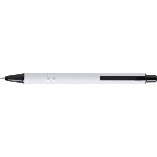 Kugelschreiber Sufit , weiß, Aluminium, 13,40cm (Breite), Bild 3