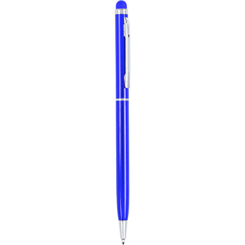 Kugelschreiber Pointer Byzar , blau, Aluminium, 13,70cm (Breite), Bild 1