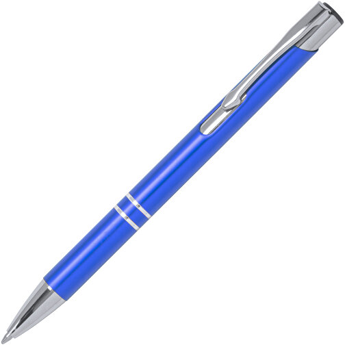 Kugelschreiber Trocum , blau, Aluminium, 13,70cm (Breite), Bild 2