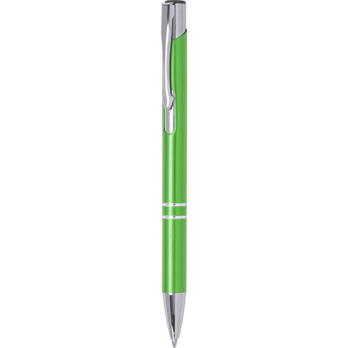 Kugelschreiber Trocum , grün, Aluminium, 13,70cm (Breite), Bild 1