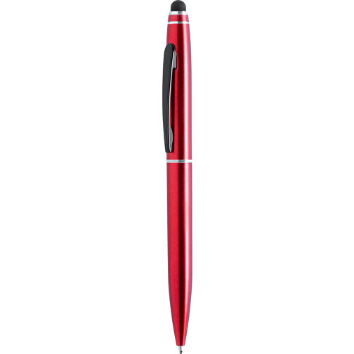 Kugelschreiber Pointer Fisar , rot, Aluminium, 13,70cm (Breite), Bild 1