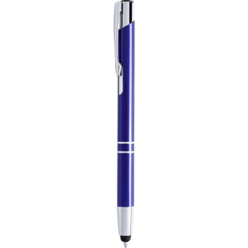 Kugelschreiber Pointer Mitch , blau, Aluminium, 13,90cm (Breite), Bild 1