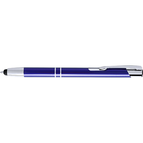 Kugelschreiber Pointer Mitch , blau, Aluminium, 13,90cm (Breite), Bild 3