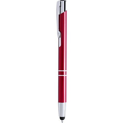 Kugelschreiber Pointer Mitch , rot, Aluminium, 13,90cm (Breite), Bild 1