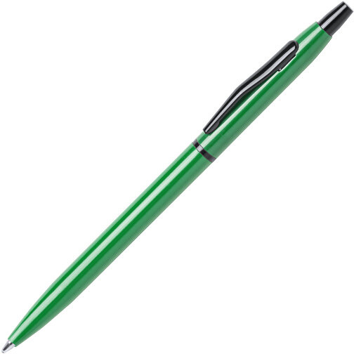 Kugelschreiber Pirke , grün, Aluminium, 13,90cm (Breite), Bild 2