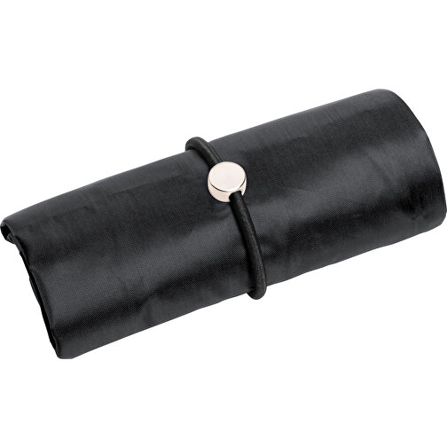 Faltbare Tasche Conel , schwarz, Polyester 190T, 38,00cm x 41,00cm (Länge x Breite), Bild 1