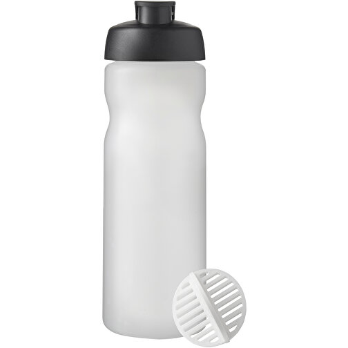 Baseline Plus 650 Ml Shakerflasche , schwarz / klar mattiert, HDPE Kunststoff, PP Kunststoff, PP Kunststoff, 22,30cm (Höhe), Bild 3