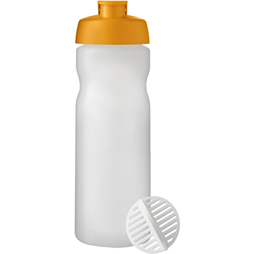 Baseline Plus 650 Ml Shakerflasche , orange / klar mattiert, HDPE Kunststoff, PP Kunststoff, PP Kunststoff, 22,30cm (Höhe), Bild 3
