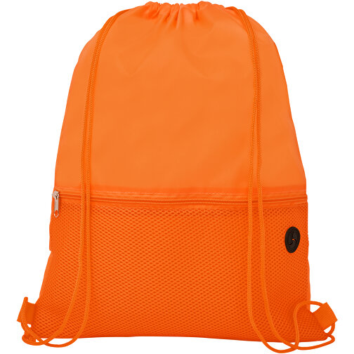 Oriole Netz-Sportbeutel 5L , orange, 210D Polyester, 33,00cm x 44,00cm (Länge x Höhe), Bild 3