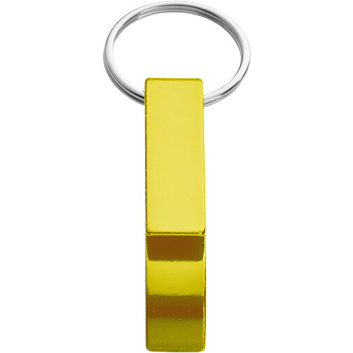 Tao Schlüsselanhänger Mit Flaschen- Und Dosenöffner , gold, Aluminium, 1,00cm x 5,50cm x 1,50cm (Länge x Höhe x Breite), Bild 4