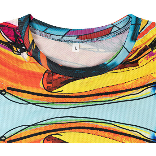 Regular T-Shirt Individuell - Vollflächiger Druck , weiß, Polyester, 2XL, 78,00cm x 124,00cm (Länge x Breite), Bild 9
