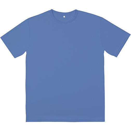 Regular T-Shirt Individuell - Vollflächiger Druck , taubenblau, Polyester, S, 68,00cm x 96,00cm (Länge x Breite), Bild 3