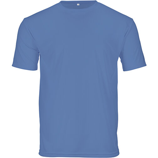 Regular T-Shirt Individuell - Vollflächiger Druck , taubenblau, Polyester, L, 73,00cm x 112,00cm (Länge x Breite), Bild 1