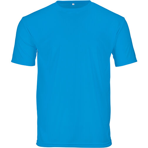 Regular T-Shirt Individuell - Vollflächiger Druck , karibikblau, Polyester, 3XL, 80,00cm x 132,00cm (Länge x Breite), Bild 1