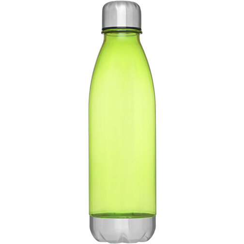 Cove 685 Ml Sportflasche , lime transparent, SK Plastic, Edelstahl, 25,30cm (Höhe), Bild 3