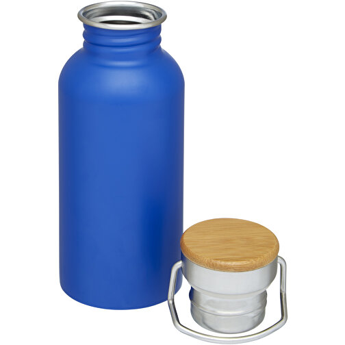 Thor 550 Ml Sportflasche , blau, Edelstahl, Bambusholz, 18,80cm (Höhe), Bild 4