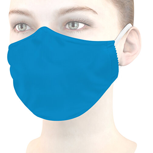 Maska twarzowa z mikrofibry z klipsem na nos, Obraz 1