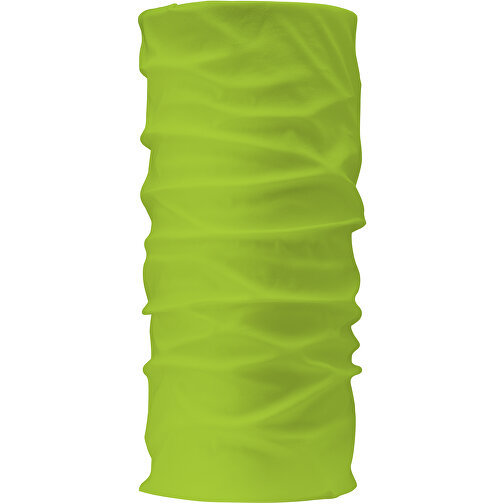 Schlauchschal Individuell - Vollflächiger Druck , apfelgrün, Polyester, 24,00cm x 50,00cm (Länge x Breite), Bild 2