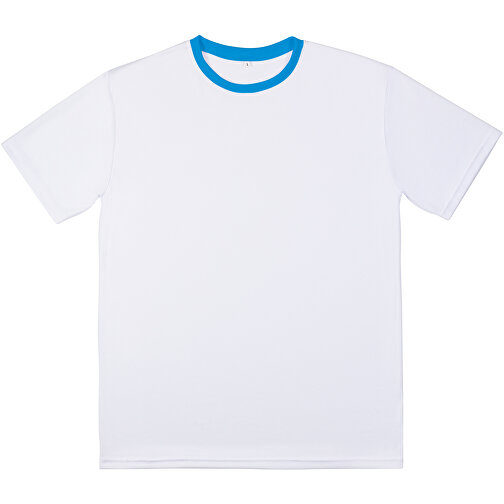 Regular T-Shirt Individuell - Vollflächiger Druck , karibikblau, Polyester, S, 68,00cm x 96,00cm (Länge x Breite), Bild 5