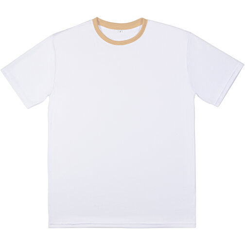 Regular T-Shirt Individuell - Vollflächiger Druck , champagner, Polyester, 2XL, 78,00cm x 124,00cm (Länge x Breite), Bild 5